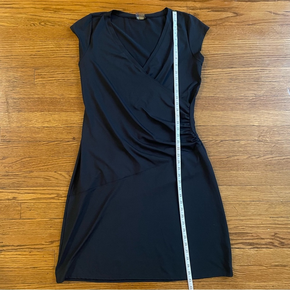 Athleta Black Wrap Dress - Picture 5 of 8